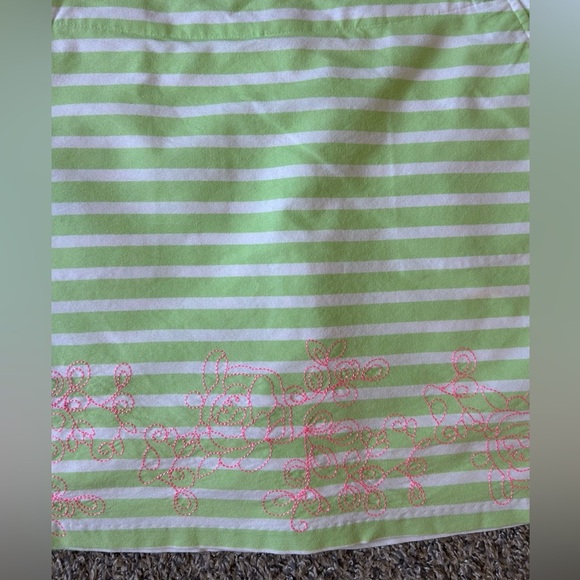 Lady Hagen striped embroidered golf skort size 10 - Picture 2 of 10